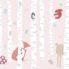 Pink forest