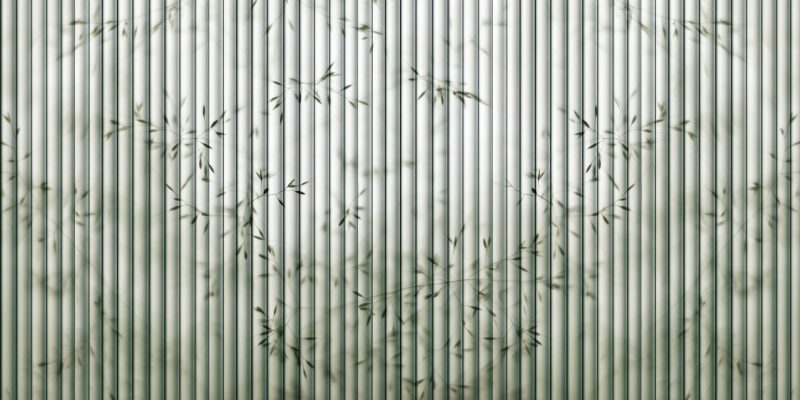 Bamboo wall