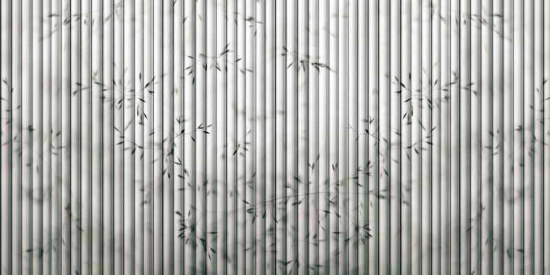 Bamboo wall