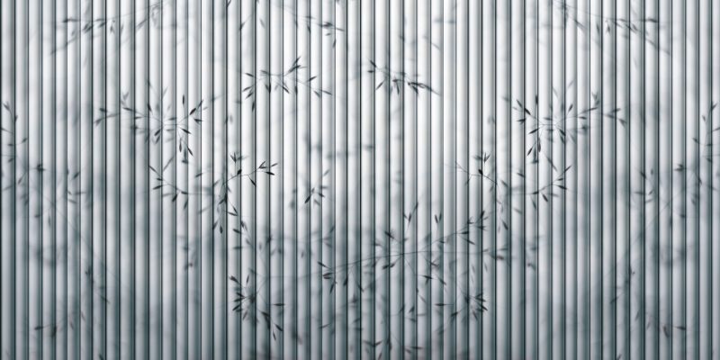 Bamboo wall