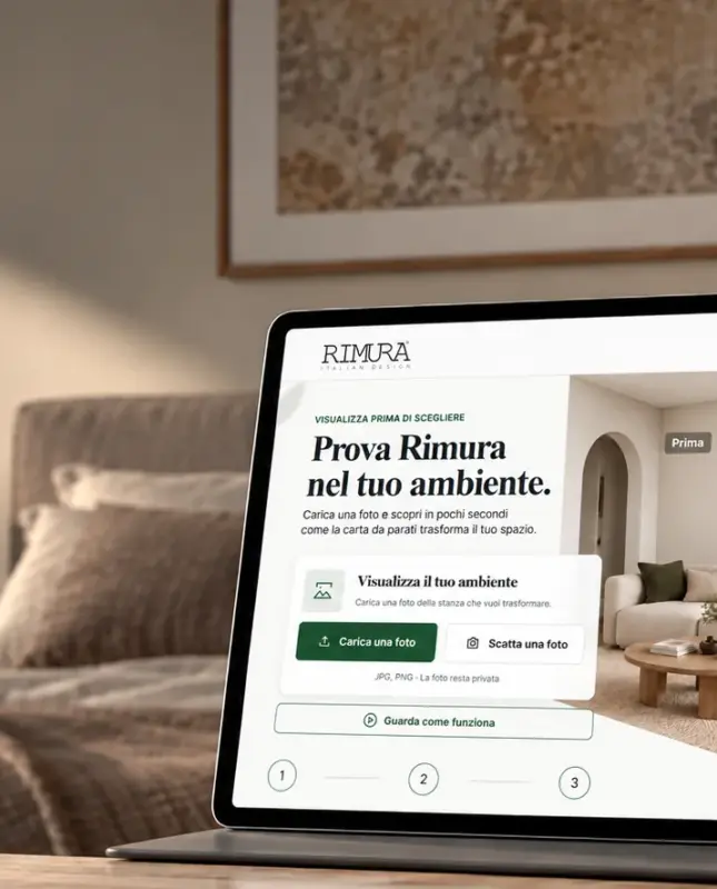 Nuovo simulatore Rimura per carte da parati